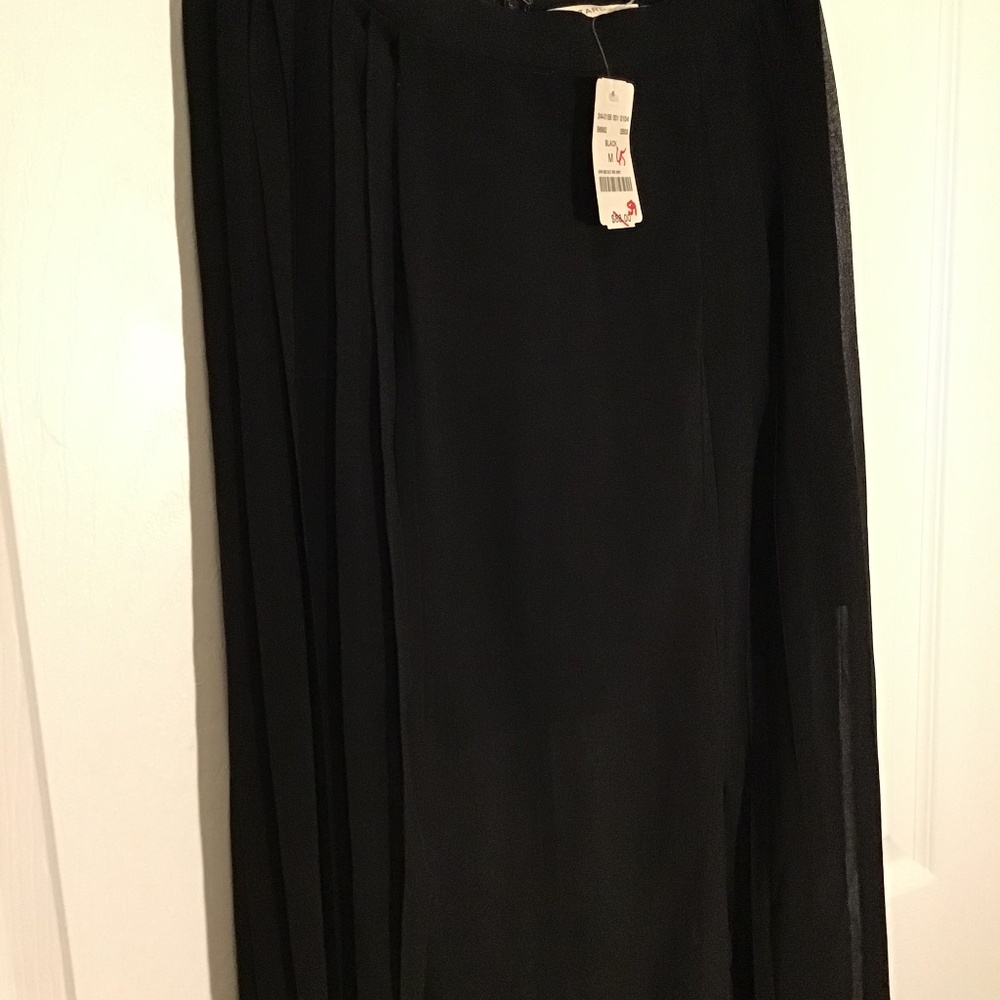 Mustard seed sheer skirt